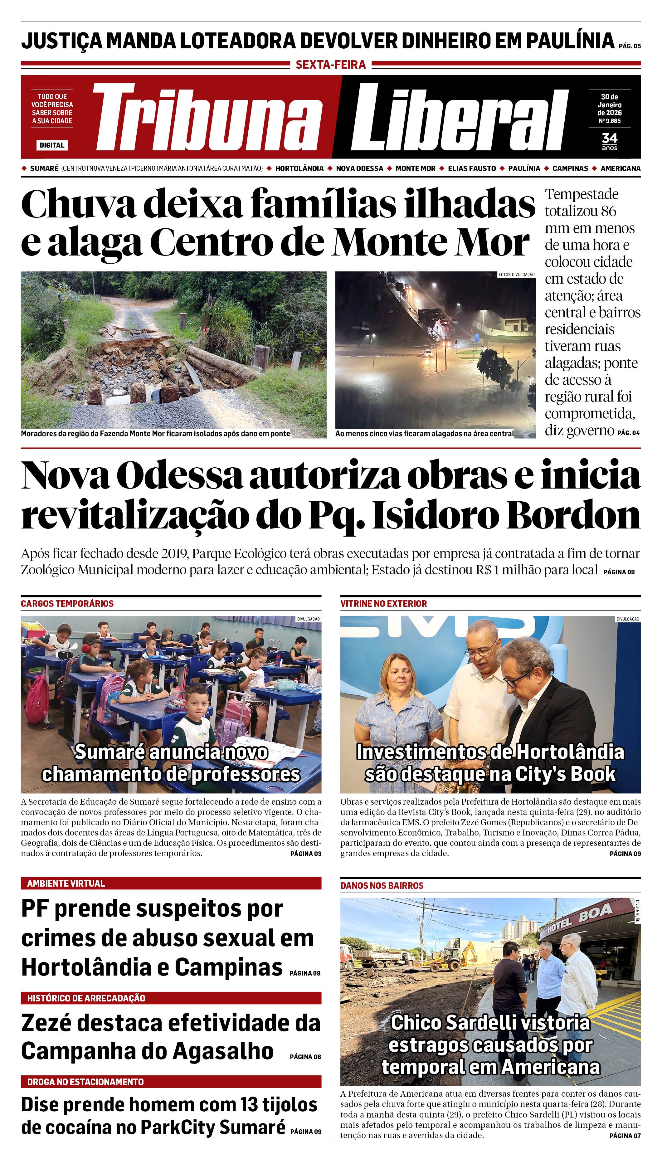 Edição de Sexta-Feira - 30-01-2026