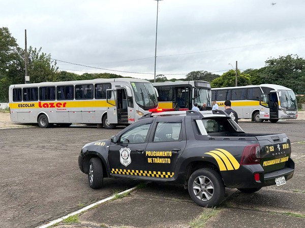 Nova Odessa realiza vistoria anual da frota do transporte escolar gratuito