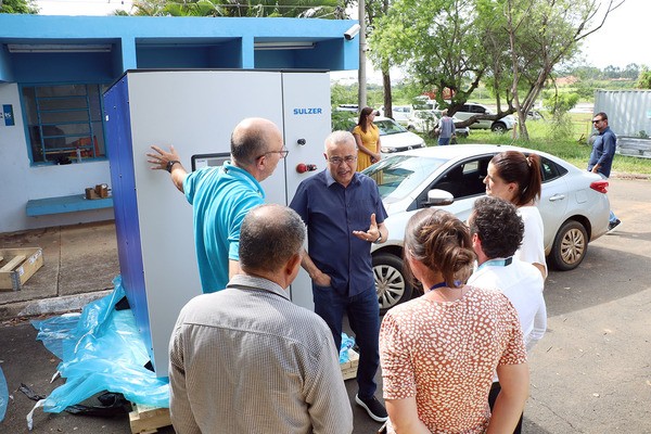Vistoria marca novo capítulo contra mau cheiro da ETE em Hortolândia