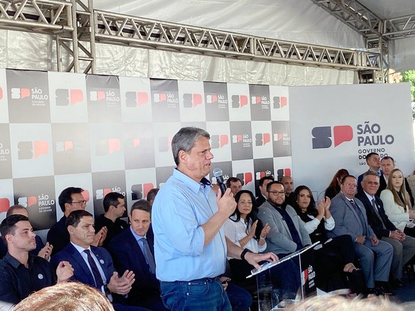 Tarcísio de Freitas cumpre agenda em Paulínia e inaugura ETE neste sábado