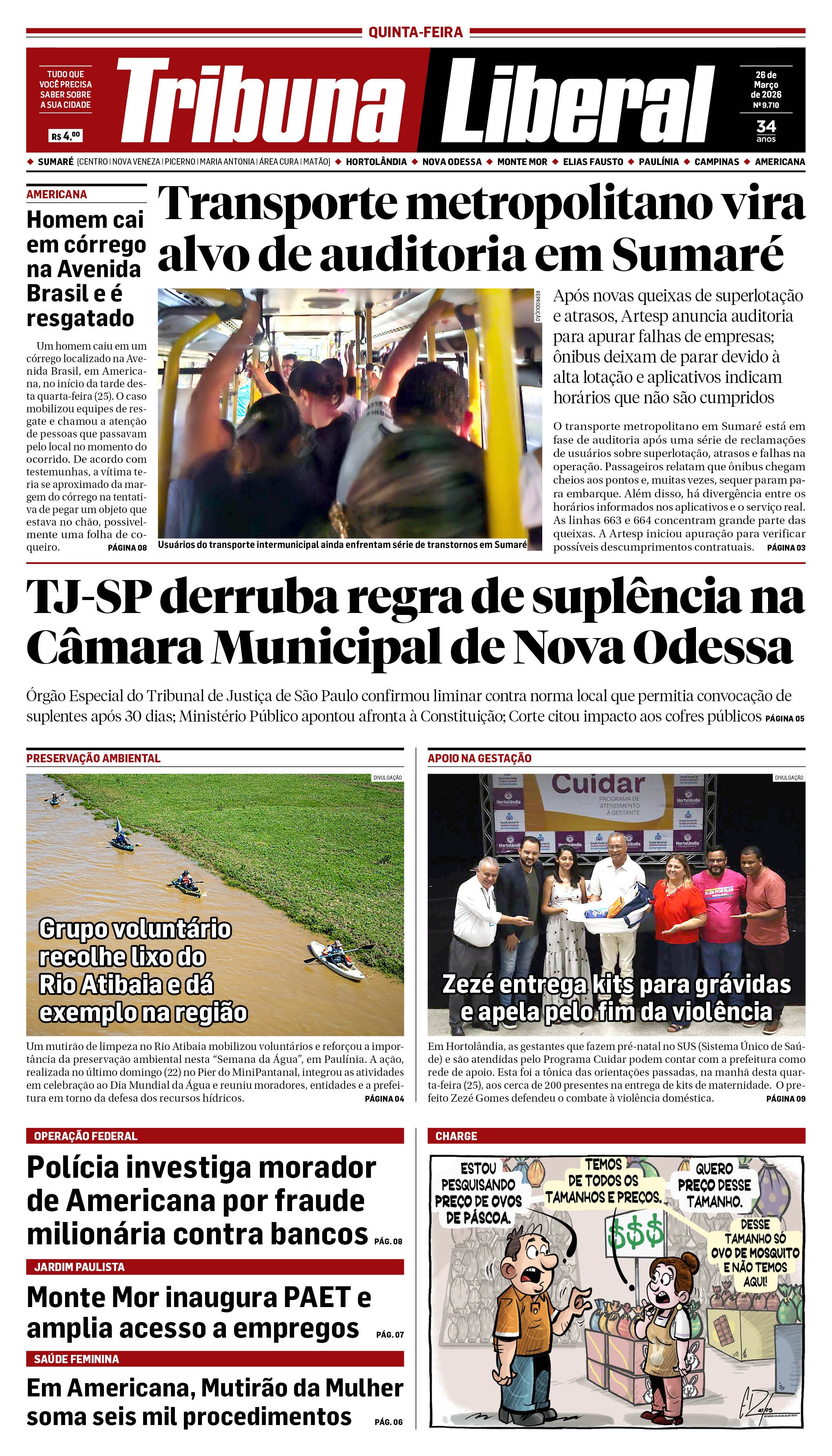 Edição de Quinta-Feira - 26-03-2026