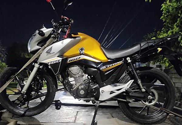 Suspeito é detido com moto adulterada em Hortolândia