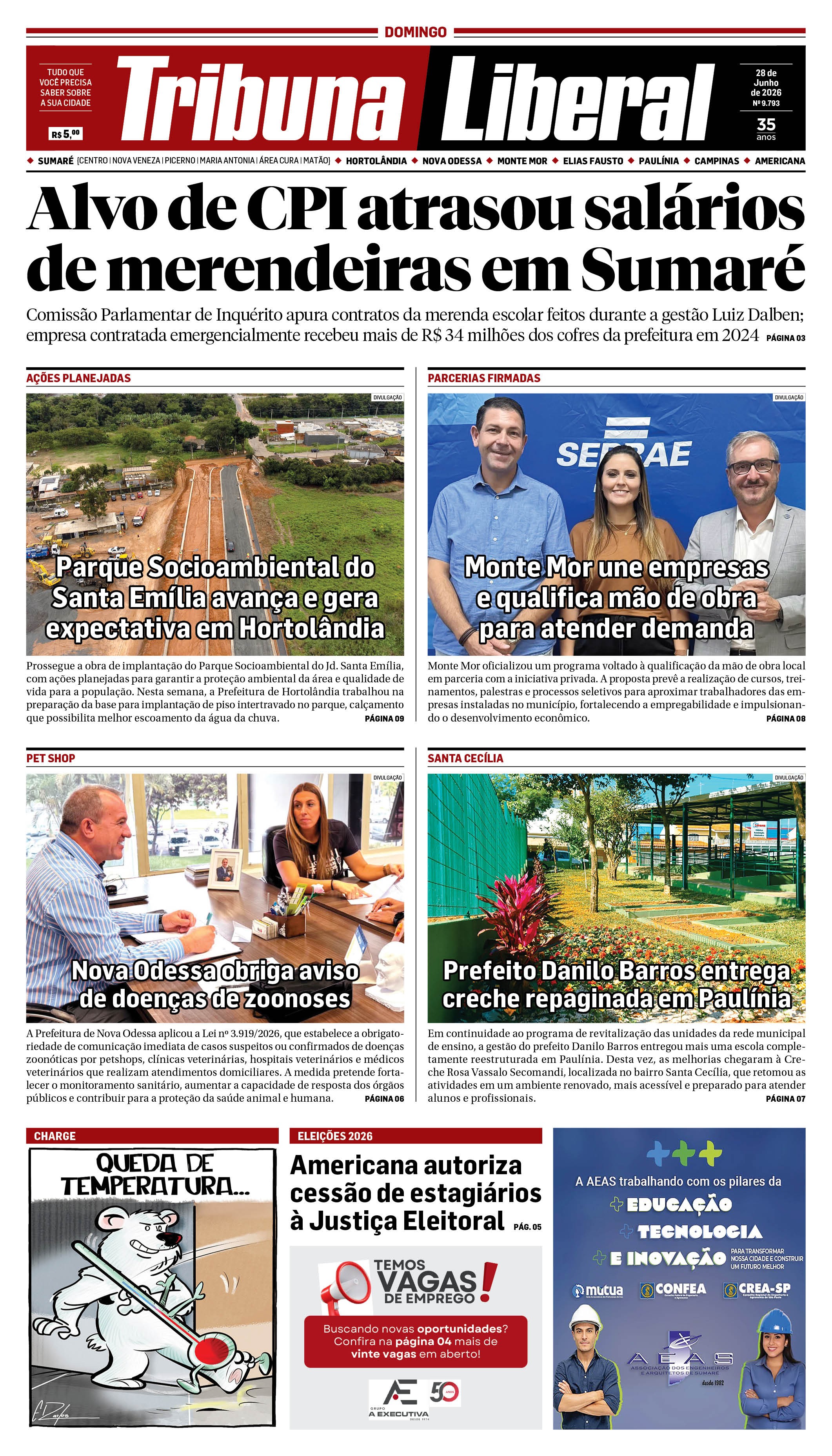Edição de Domingo - 28-06-2026