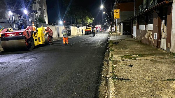 Hortolândia conclui recuperação do asfalto na Rua Antônio Fernandes Leite, no Rosolém