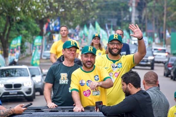 Carreata reúne lideranças políticas em Sumaré