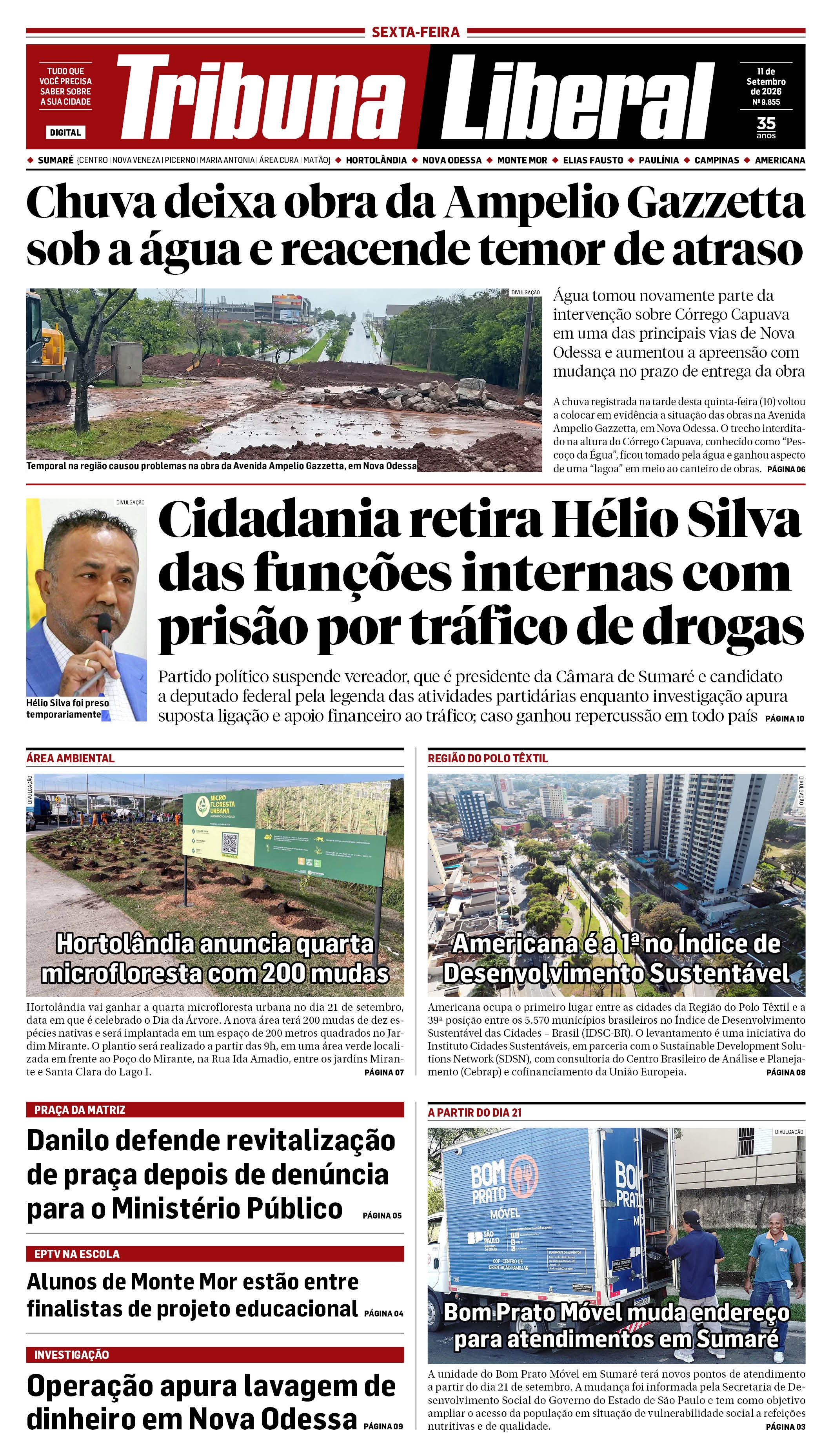 Edição de Sexta-Feira - 11-09-2026