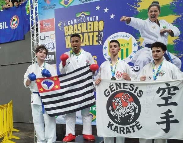 Karatê de Hortolândia conquista medalha de ouro em etapa de campeonato nacional