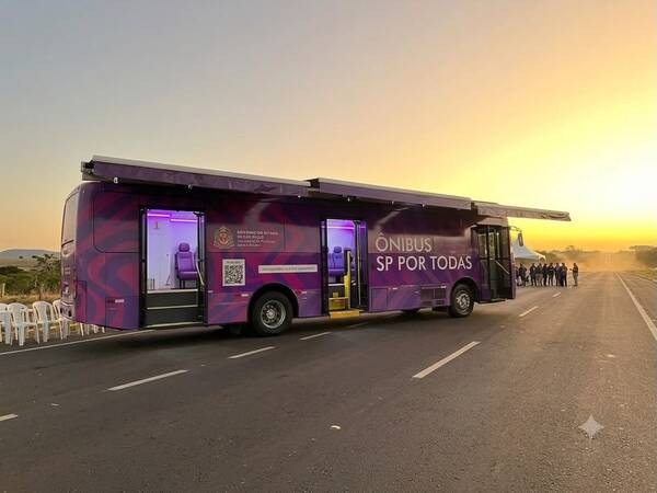 Hortolândia recebe ônibus de programa itinerante de combate à violência de gênero