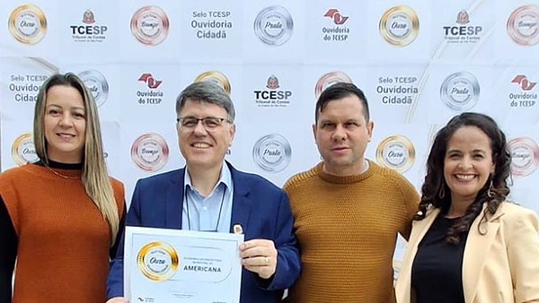 Ouvidoria de Americana recebe Selo Ouro por excelência no atendimento