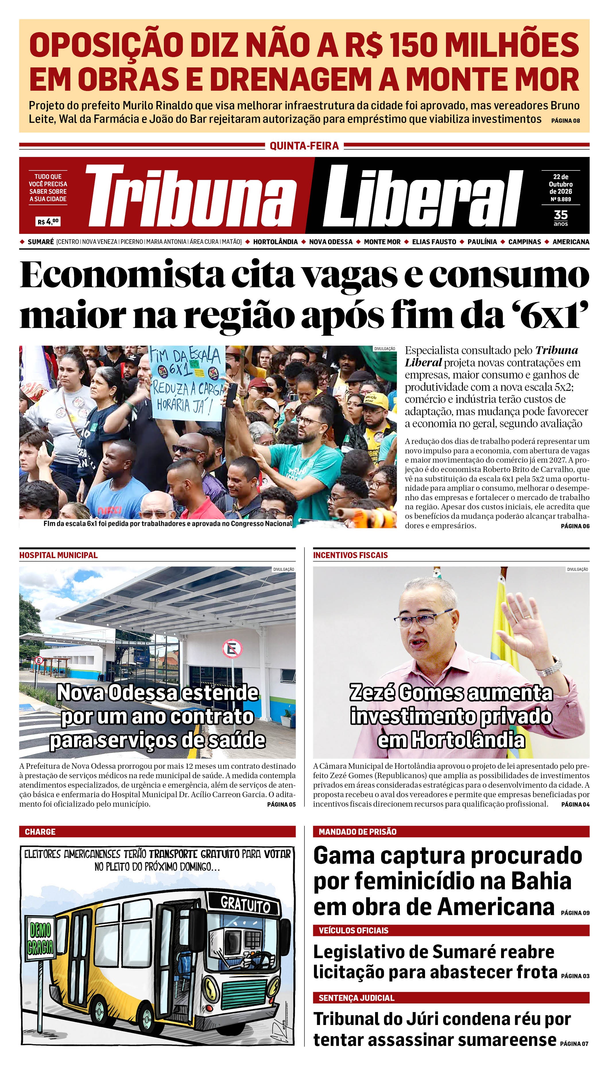 Edição de Quinta-Feira - 22-10-2026