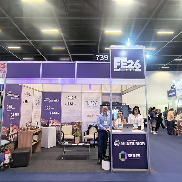 Monte Mor destaca atuação na Feira do Empreendedor 2026